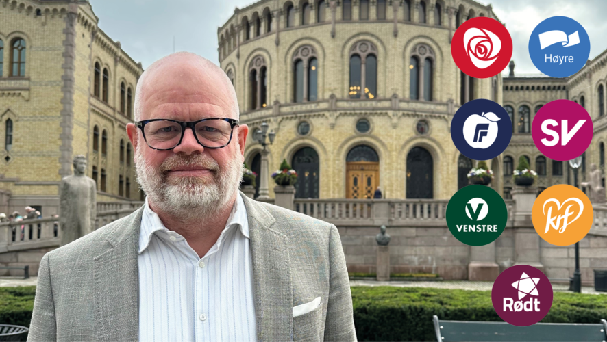 Even Stortinget partilogoer