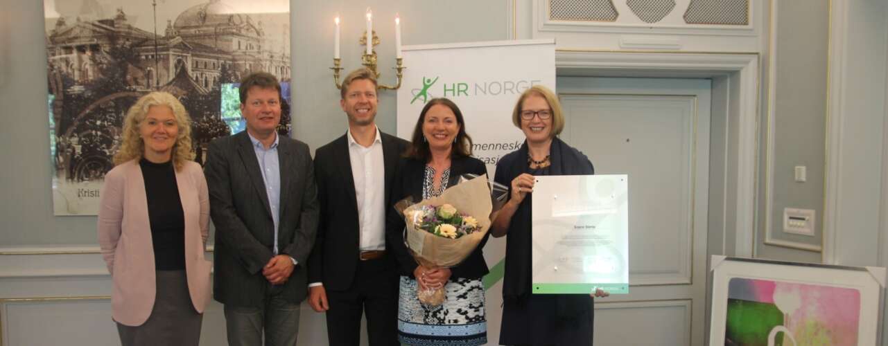 HR Norges kompetansepris 2016 tildeles Sopra Steria