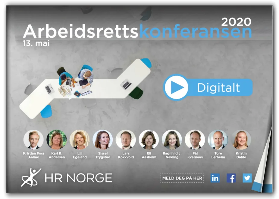 Arbeidsrettskonferansen 2020 forsidebilded