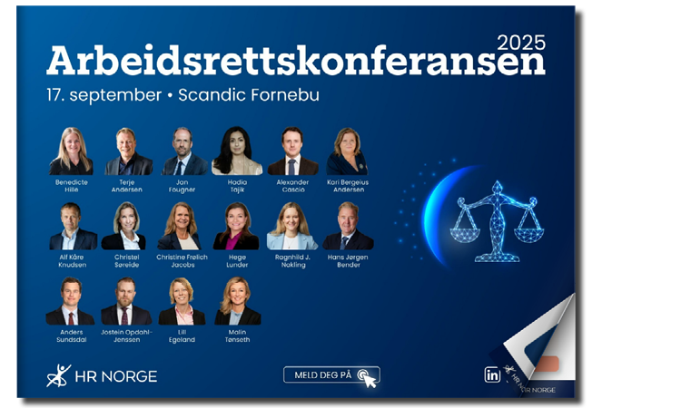Arbeidsrettskonferansen 2025 Forsidebilde 750x450