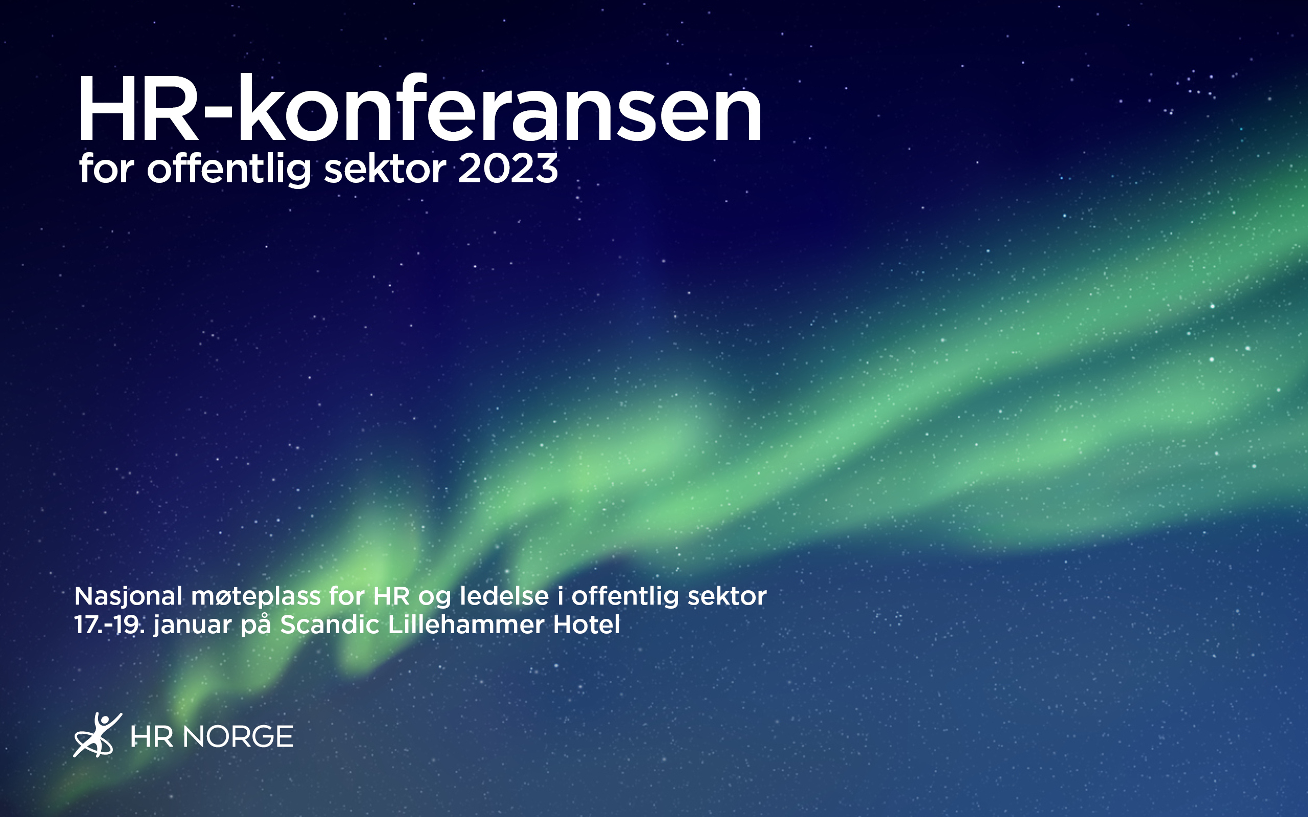 Forside program HR-konferansen for offentlig sektor 2023