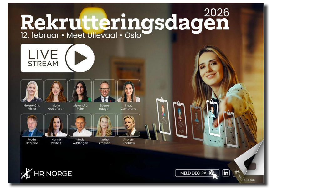 Rekrutteringsdagen 2026 live stream Forsidebilde 750x450