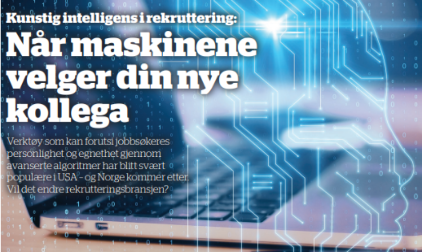 Når maskinene velger din nye kollega