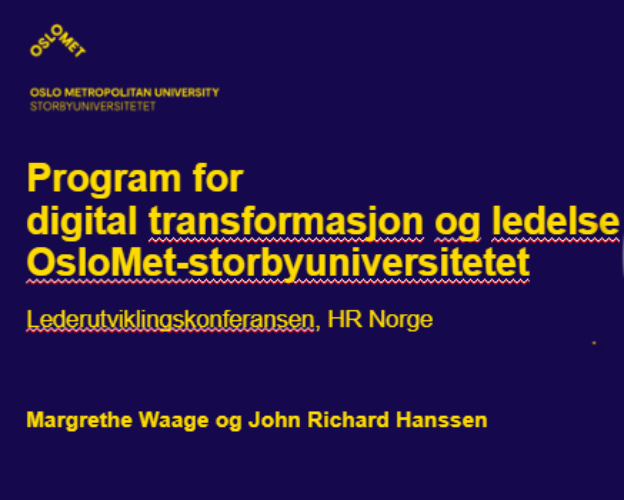 Utvikling av lederkapasitet for komplekse endringsprosesser