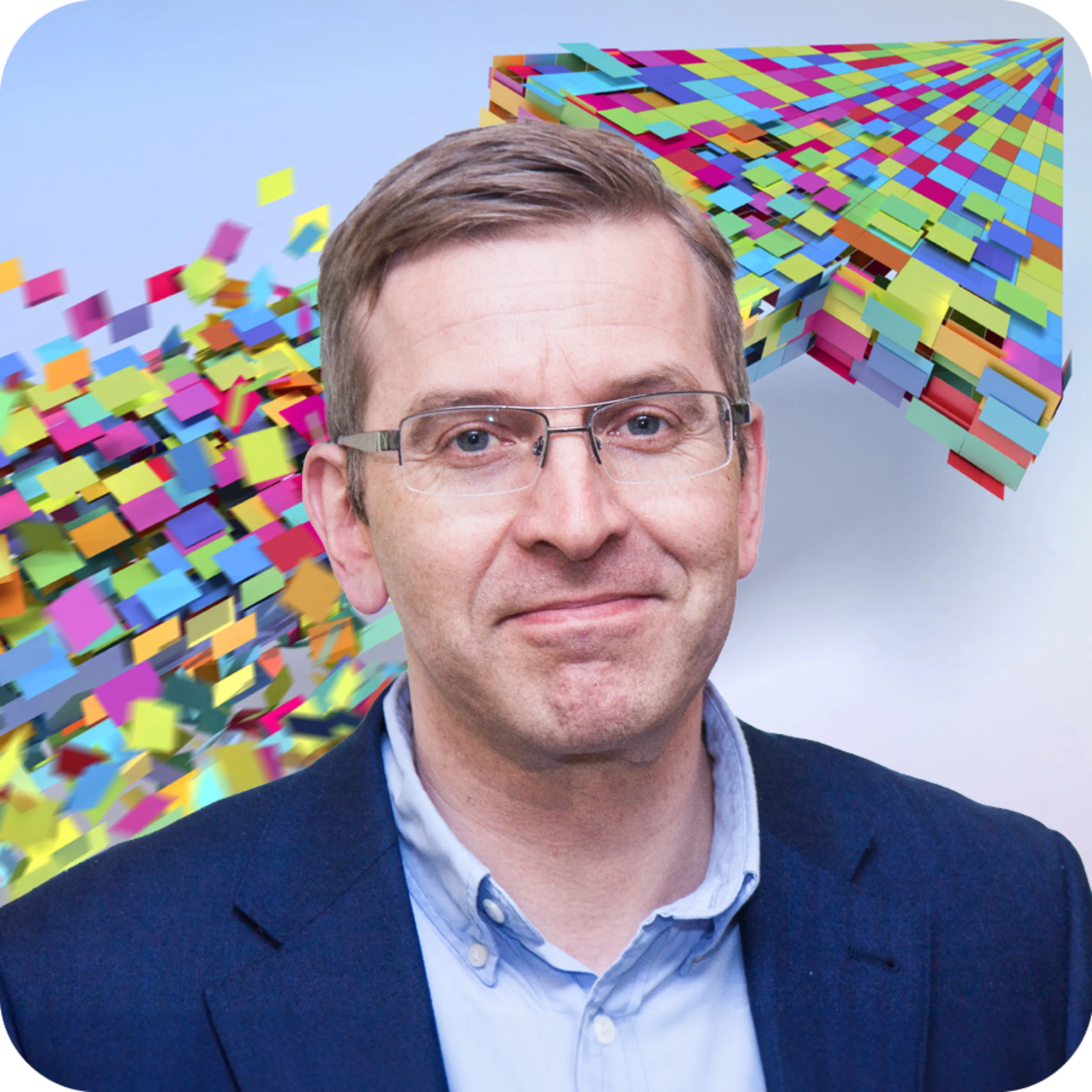 Agile 2024 Nicolay Worren Firkantet med bakgrunn 3